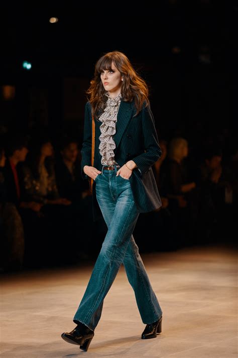 celine by hedi slimane jeans|hedi slimane celine fashion show.